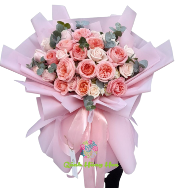 Bó hoa hồng mừng sinh nhật đẹp, giá rẻ