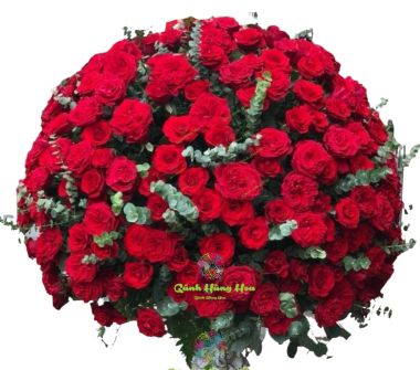 Bó hồng đỏ 999 bông - I love you so much