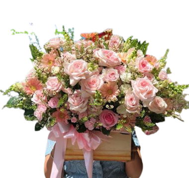 Hộp hoa chúc mừng sinh nhật 30