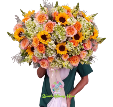 Hộp hoa chúc mừng sinh nhật 08