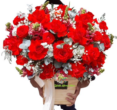 Hộp hoa chúc mừng sinh nhật 51