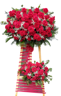 Kệ hoa khai trương hiện đại sang trọng