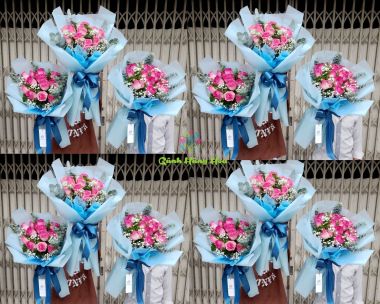 Bó hoa tặng lễ trao giải