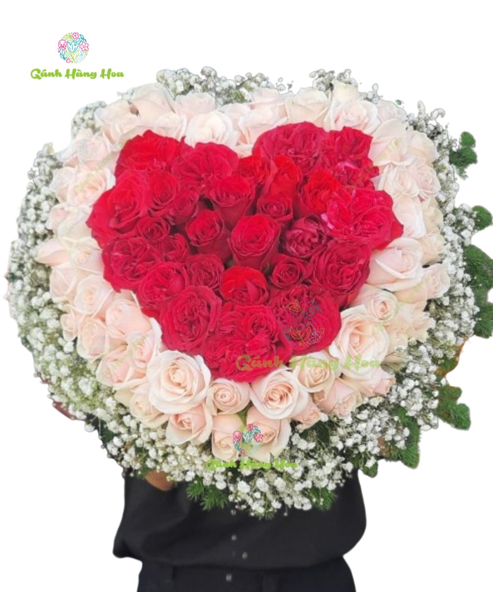 Hộp hoa chúc mừng sinh nhật 65